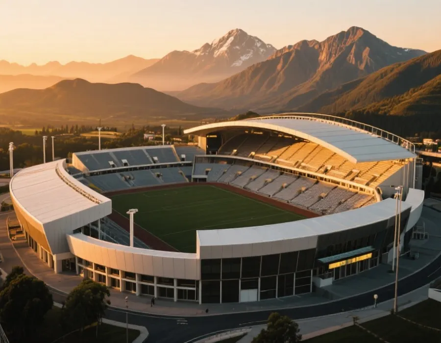 蒙特雷場館示意圖